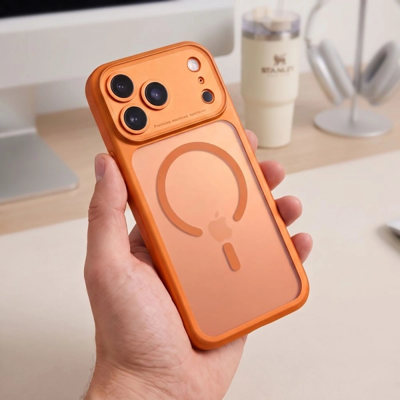 Etui T-P MagPeak MagSafe do Apple iPhone 18 Pro Max - Orange