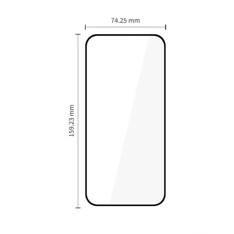 2x Szkło TECH-PROTECT GLASS FIT+ do Motorola Moto G87