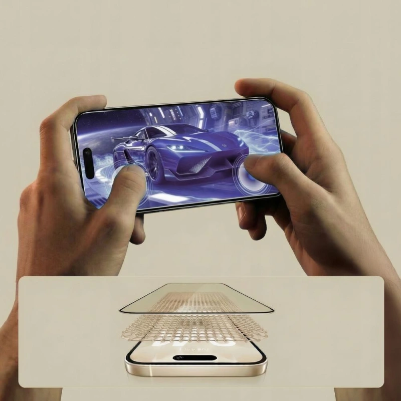 2x Szkło TECH-PROTECT GLASS FIT+ do Motorola Moto G87