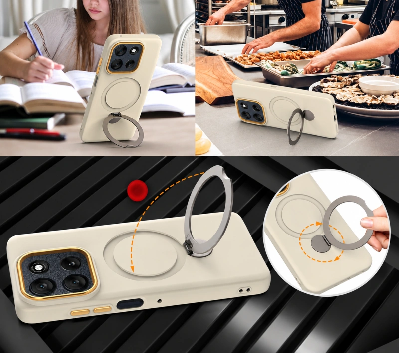 Etui Ring Magnetic do Motorola Edge 60 Pro