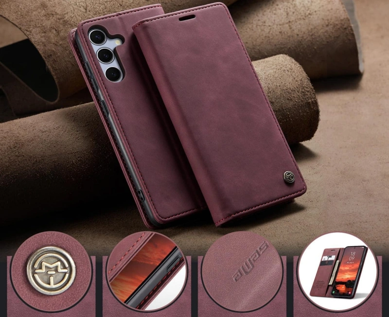 Etui z klapką CaseMe Soft do Samsung Galaxy S26 FE