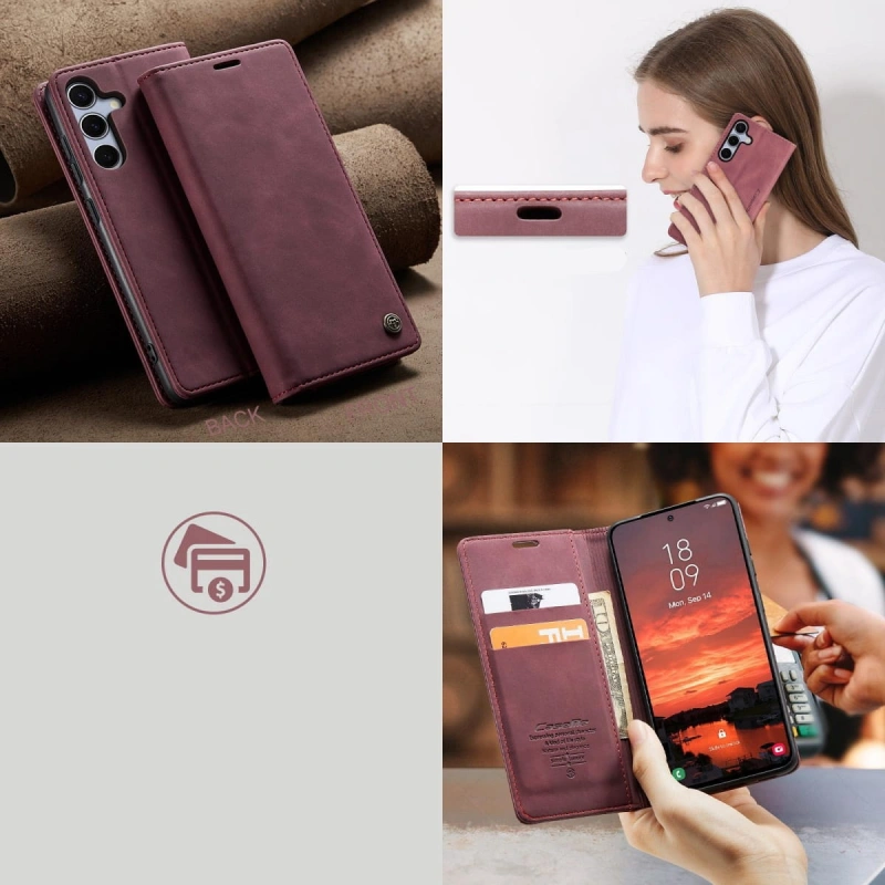 Etui z klapką CaseMe Soft do Samsung Galaxy S26 FE
