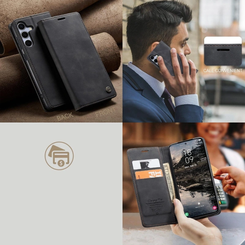 Etui z klapką CaseMe Premium do Samsung Galaxy S26 FE
