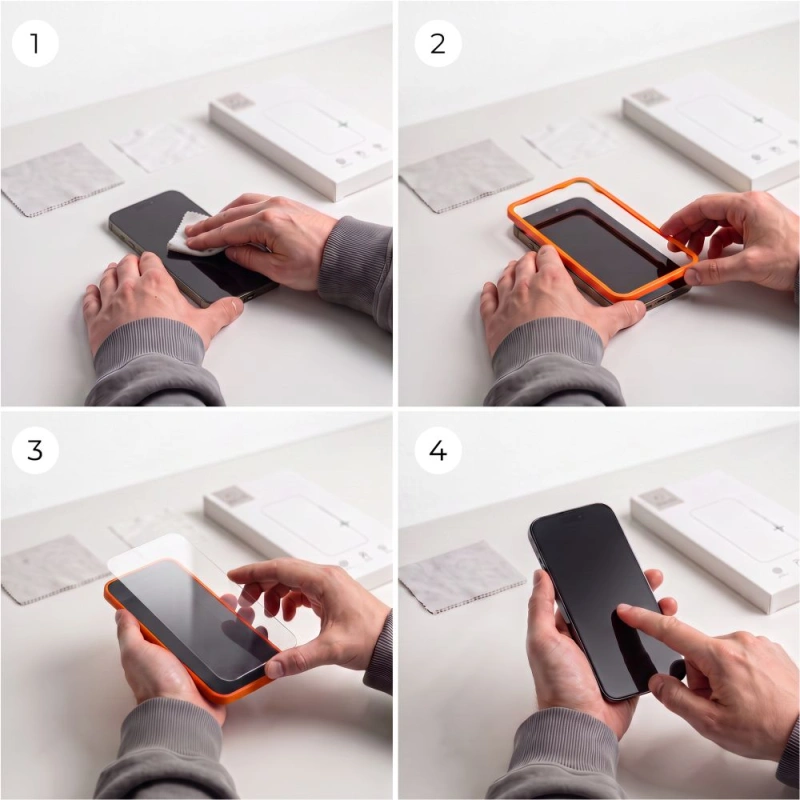 Szkło Tech-Protect Easy Set+ 3-pack do Apple iPhone 18 Pro