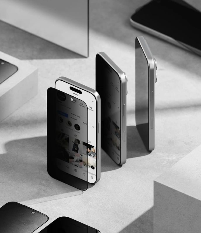 2x Szkło prywatyzujące Ringke Easy Slide 2-pack do iPhone 18 Pro