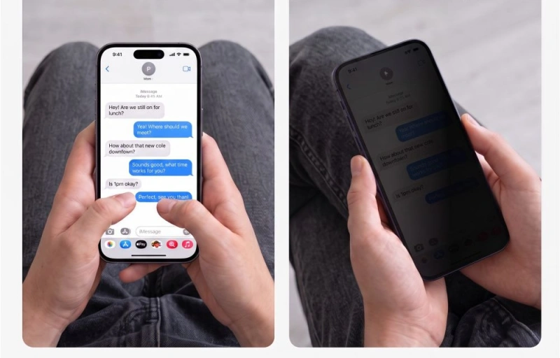 2x Szkło prywatyzujące Tech-Protect Quick SET SPY+ do Apple iPhone 18 Pro Max