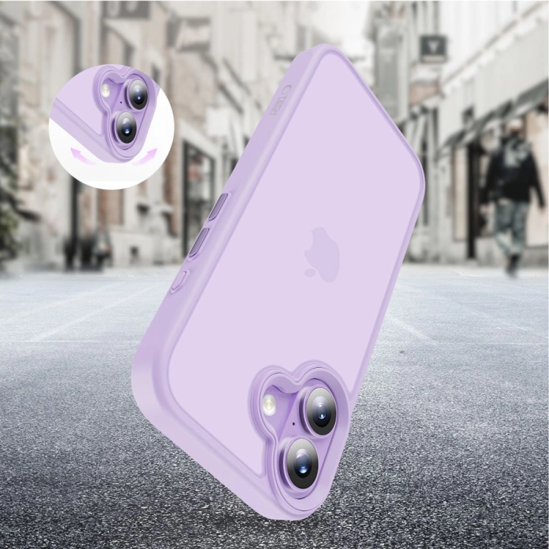 Etui TECH-PROTECT MagMat do Apple iPhone 17 - Lawendowy