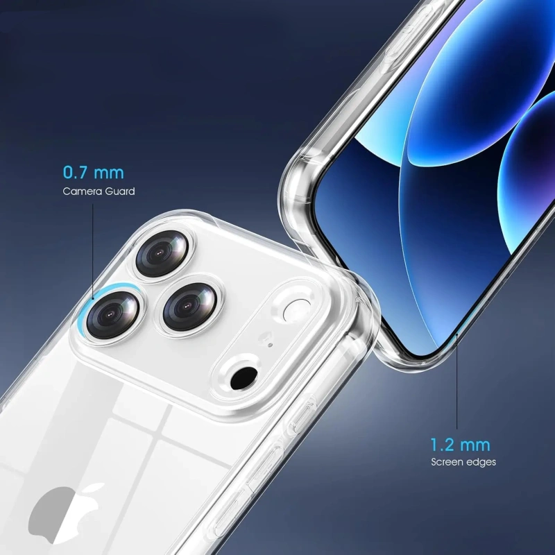 Etui przezroczyste Clear Case 2,0mm do Apple iPhone 17 Pro