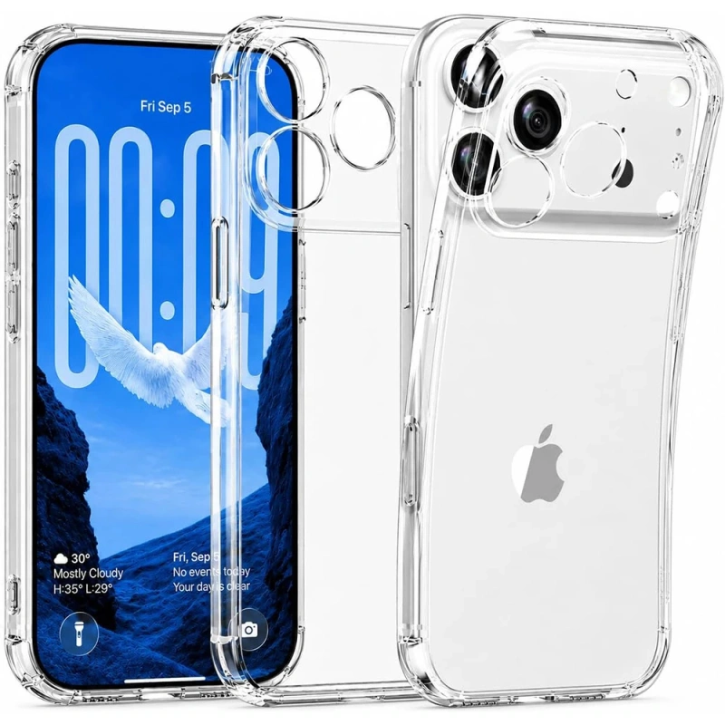 Etui przezroczyste Clear Case 2,0mm do Apple iPhone 17 Pro