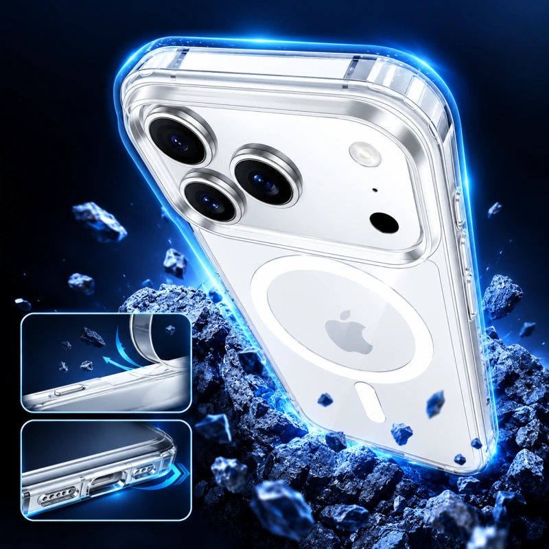 Etui przezroczyste Clear MagSafe do Apple iPhone 17 Pro