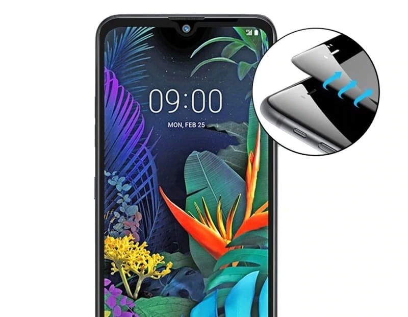 Szkło 5D FULL GLUE do LG Q60