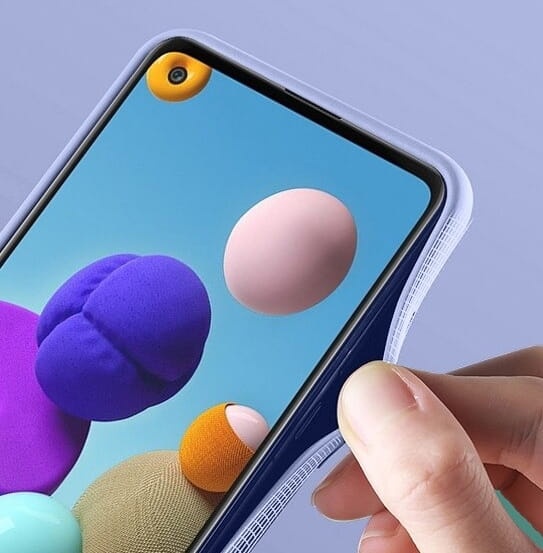 Etui Fiber Case Samsung Galaxy A21s - 3 kolory