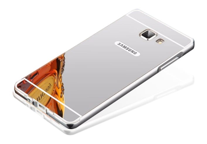 Etui Mirror Case Samsung Galaxy A3 2016 - Srebrny