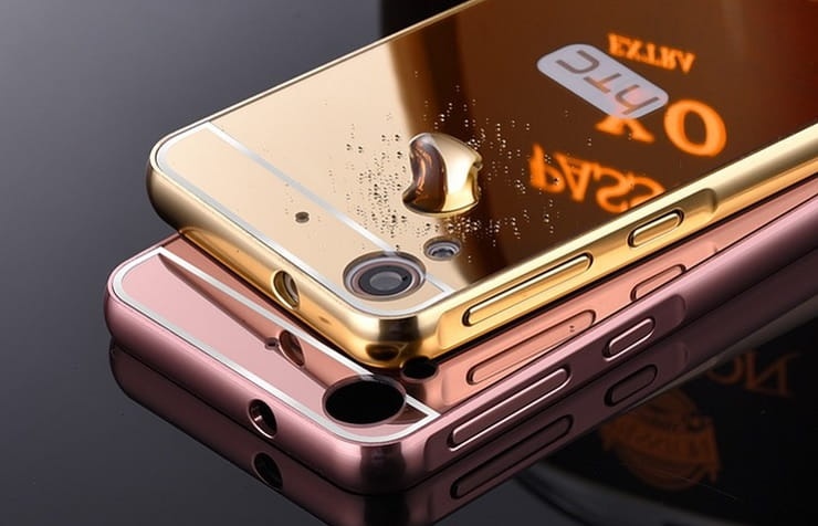 Etui Mirror Case HTC Desire 626 Czarny