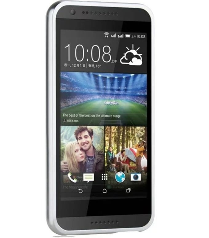 Etui Mirror Case HTC Desire 620 Czarny