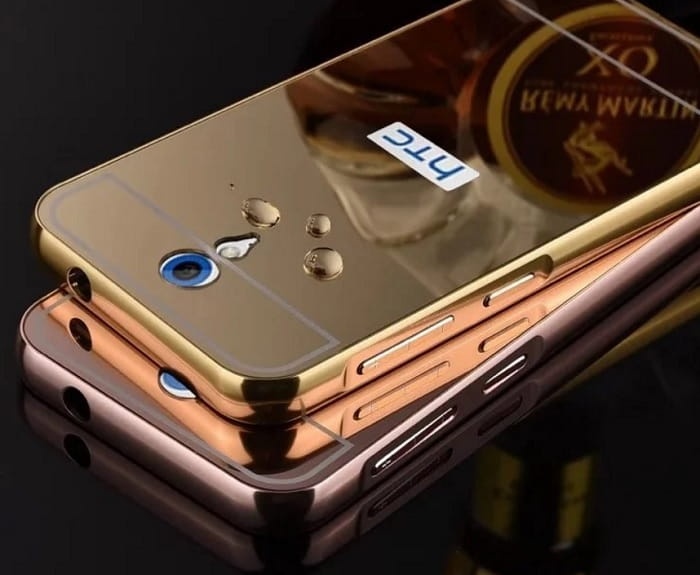 Etui Mirror Case HTC Desire 620 Czarny