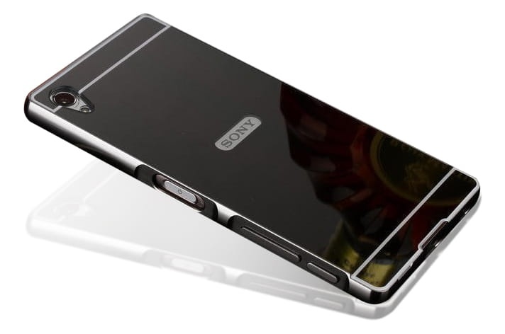 Etui Mirror Case Sony Xperia M4 Aqua - Czarny