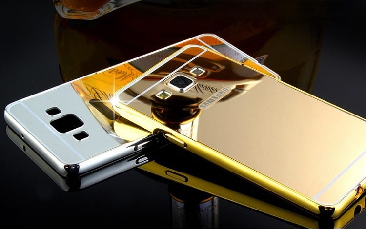 Etui Mirror Case Samsung Galaxy A3 2016 - Czarny