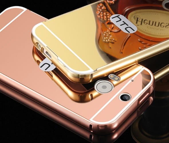Etui Mirror Case HTC M8 Czarny