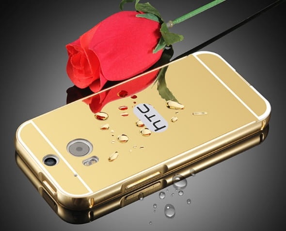 Etui Mirror Case HTC M8 Czarny
