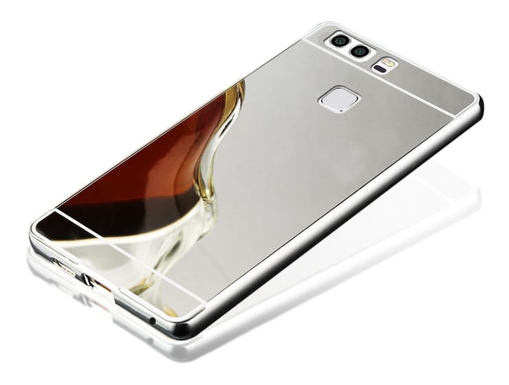 Etui Mirror Case Huawei P10 Lite Srebrny
