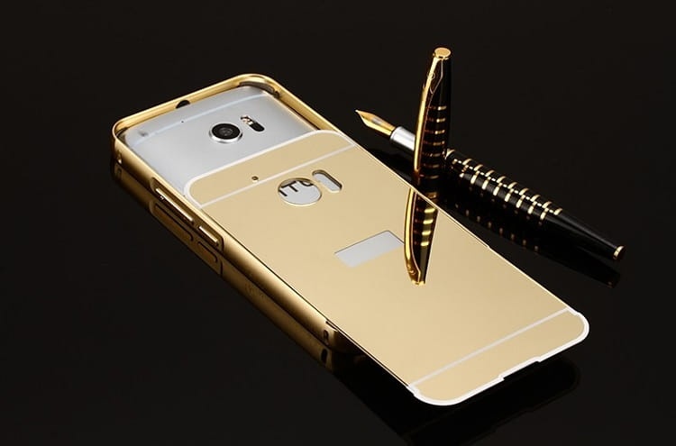 Etui Mirror Case HTC M9 Czarny